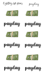 Payday Icon Stickers