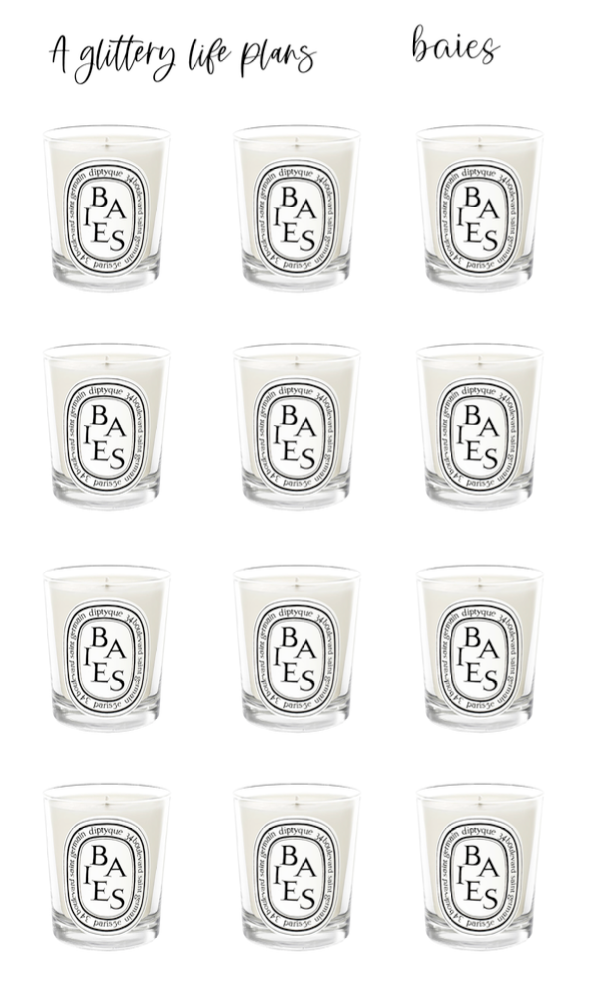 Baies Candle Icon Stickers