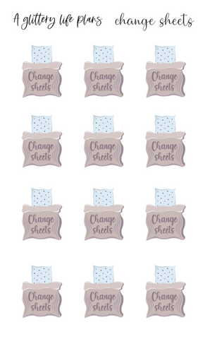 Change Sheets Icon Stickers