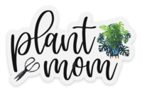 Plant Mom Vinyl Decal